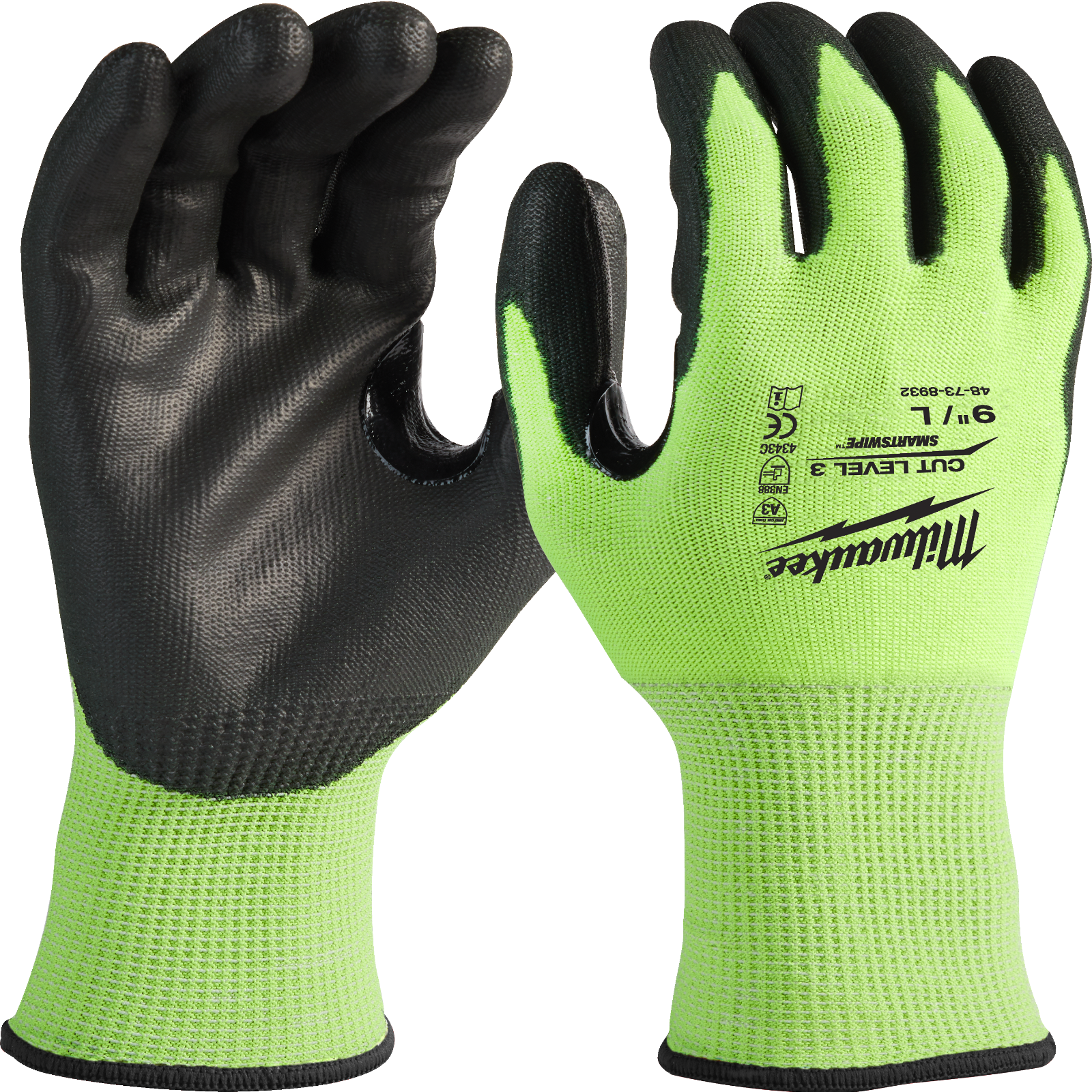  Cut protection gloves size 10/ XL yellow  